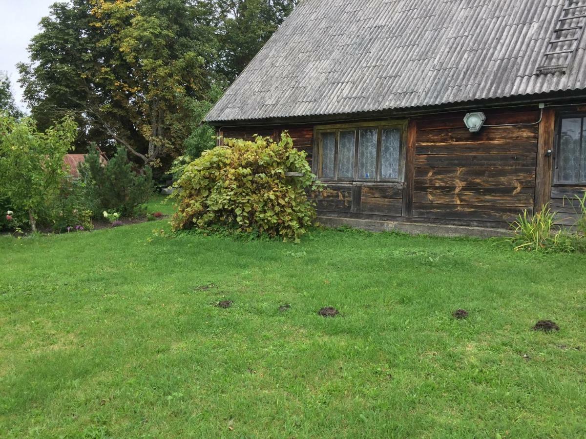 Brivdienu Lauku Maja Budnieki Akmendziras Eksteriør billede