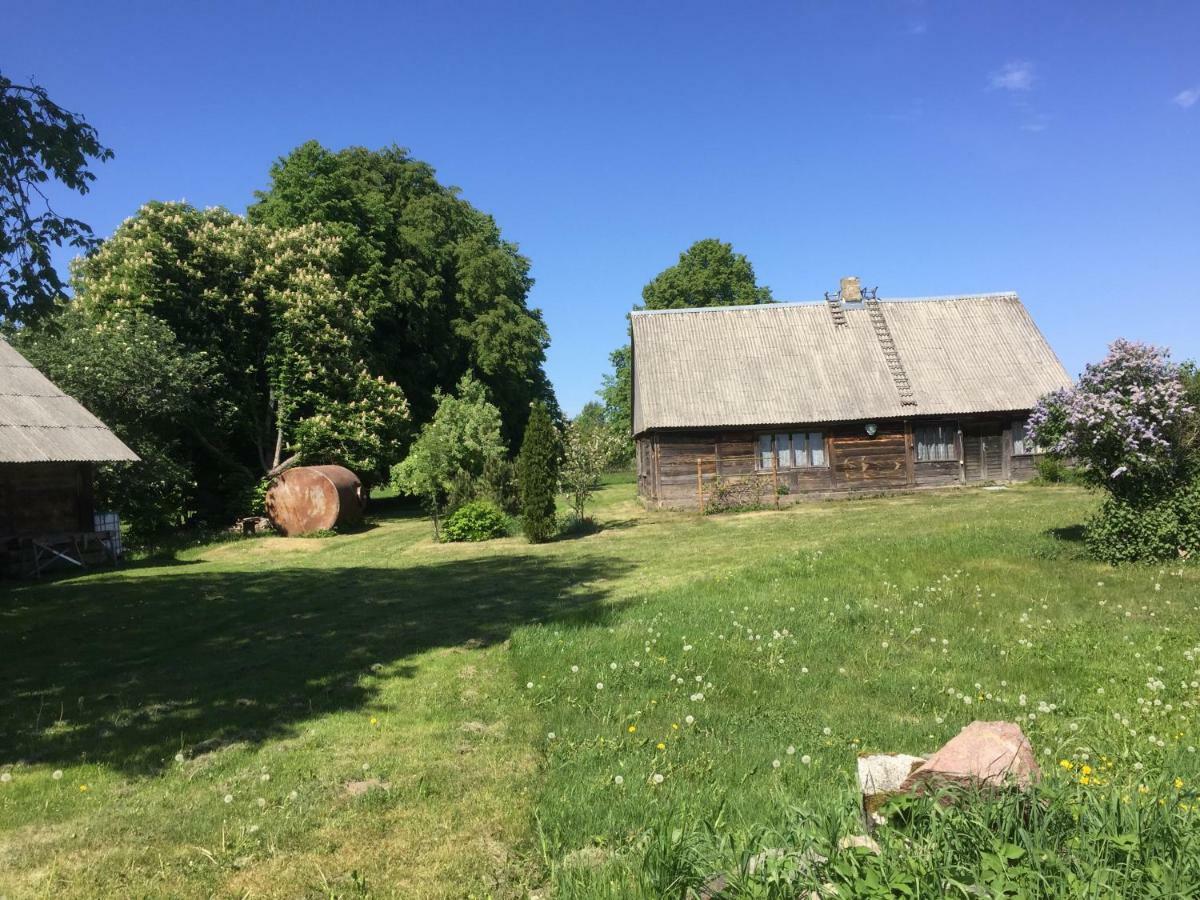 Brivdienu Lauku Maja Budnieki Akmendziras Eksteriør billede